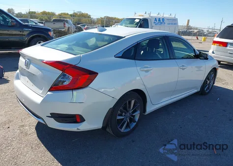 2019 Honda Civic Ex from USA, damaged, VIN JHMFC1F33KX008434